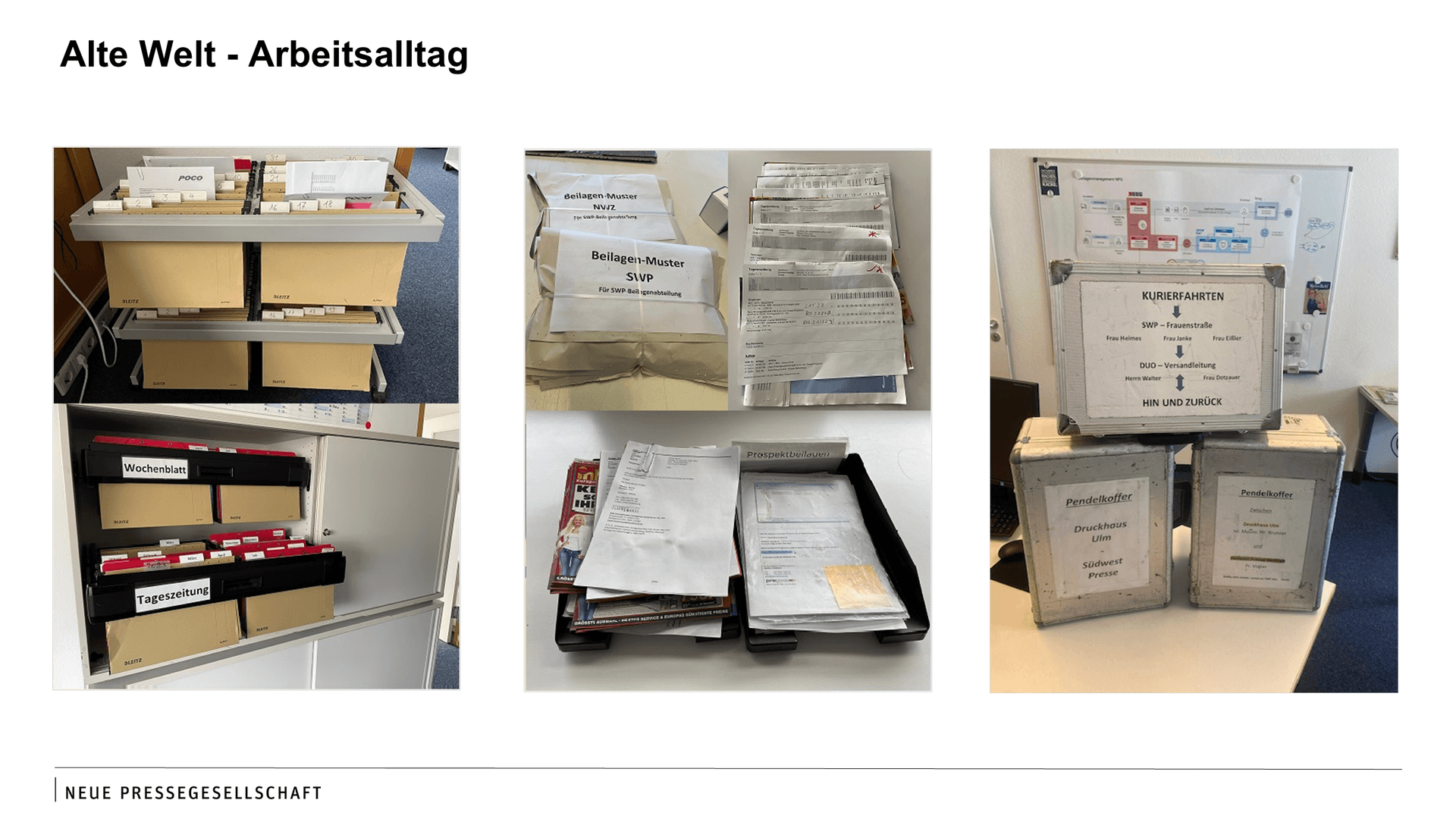 Alte Welt Arbeitsaltag