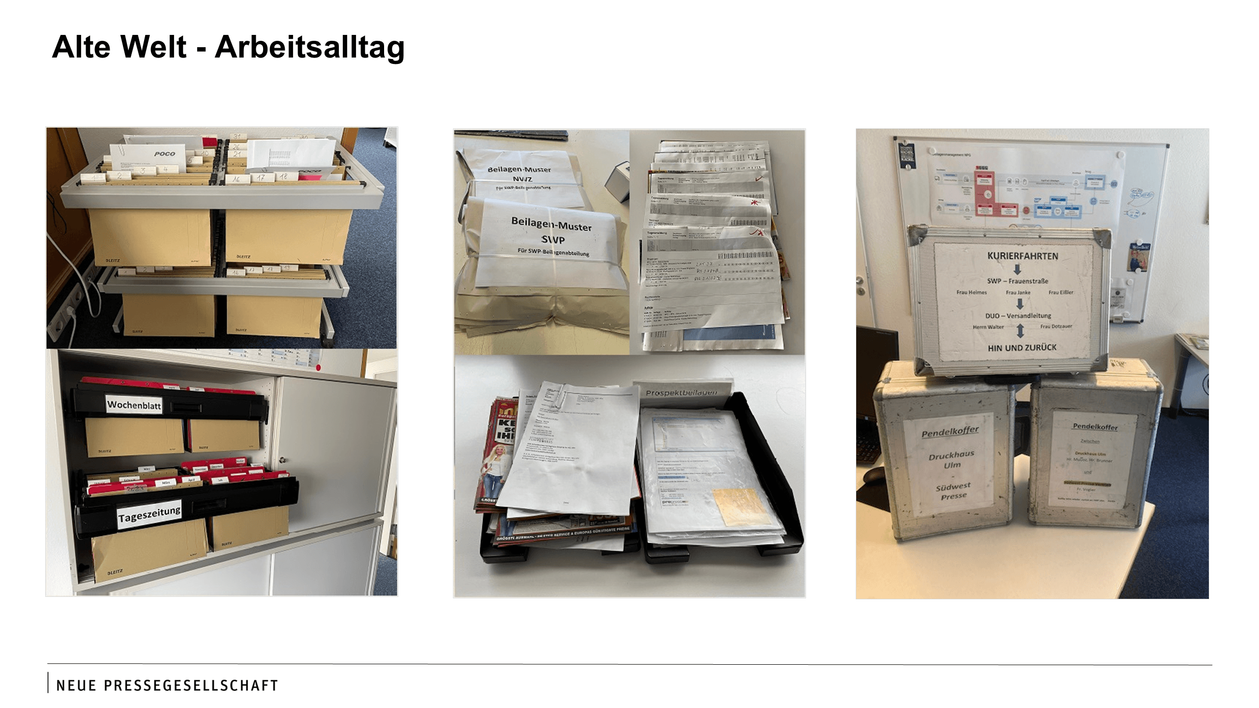 Alte Welt Arbeitsaltag