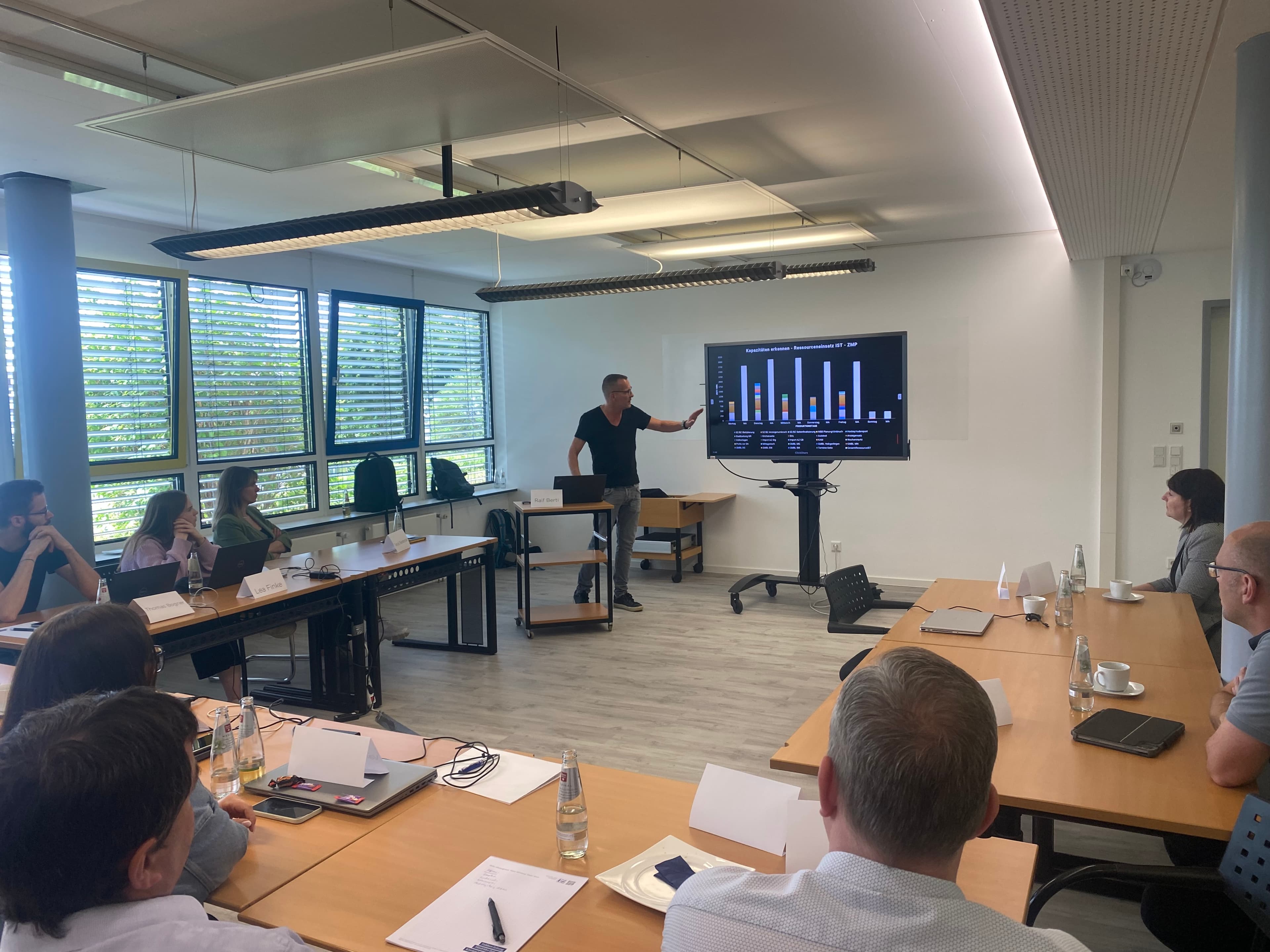 Interaktive Workshops und Teamarbeit