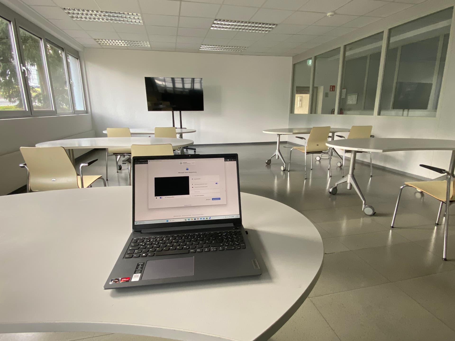 Neuer Schulungsraum für Trainings