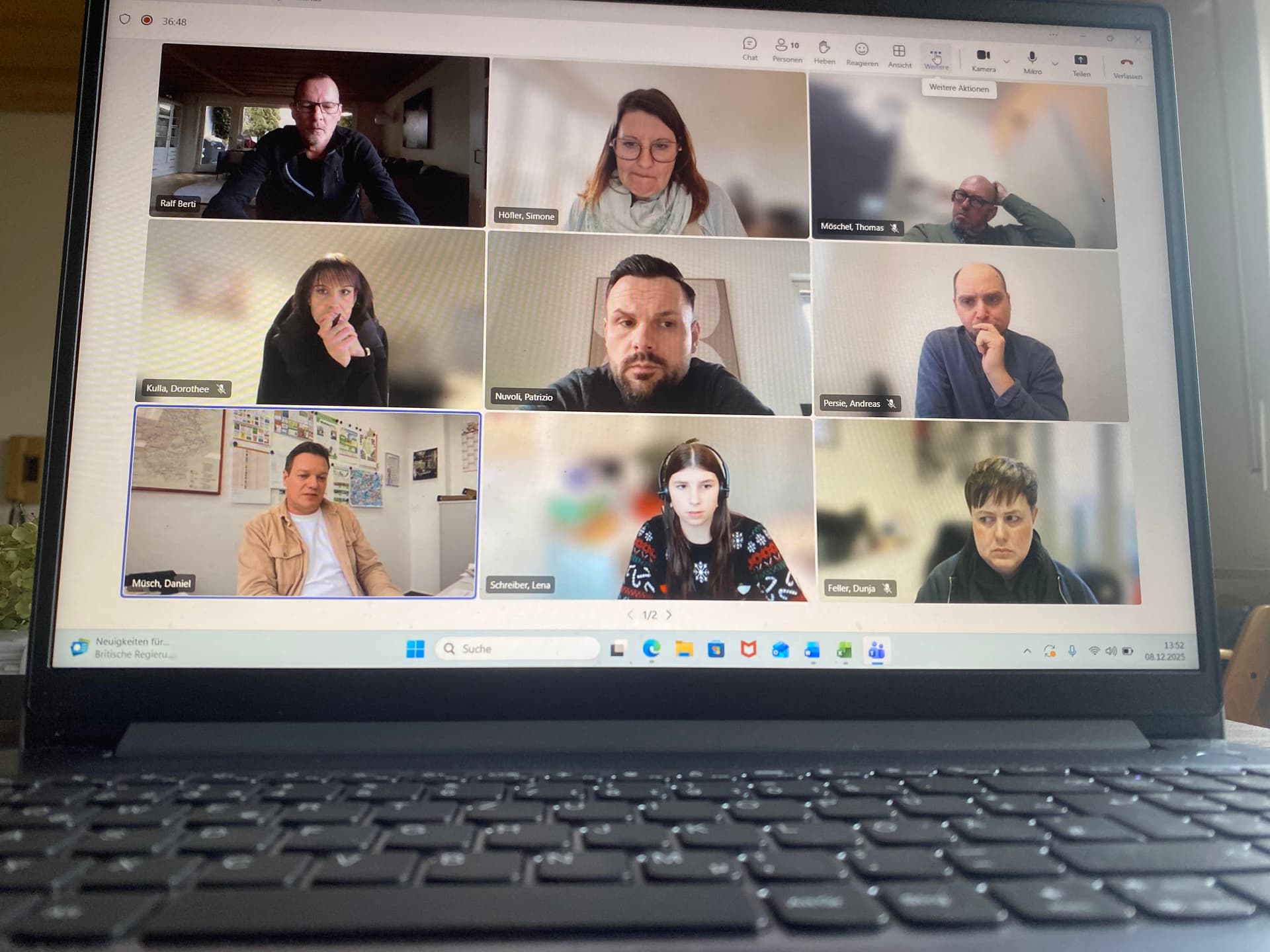 Kernteam Meeting Werbemarkt