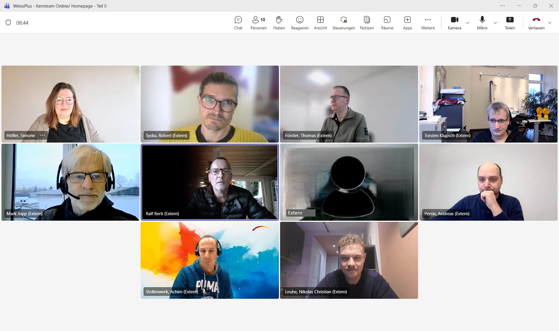 Vertiefung der Workshopergebnisse Online/Homepage